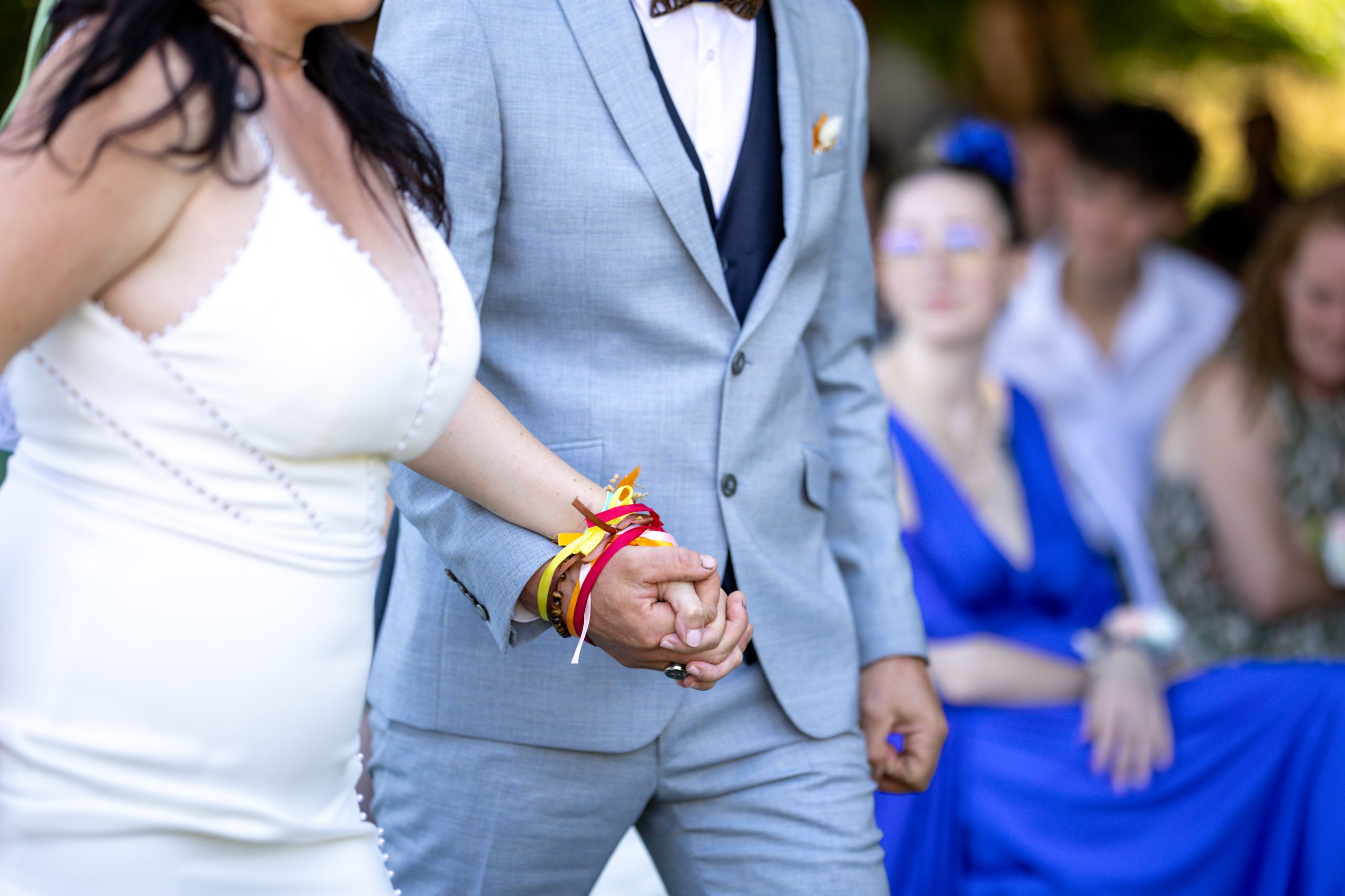 Cérémonie de mariage laïc en Normandie avec la cérémonie des rubans
