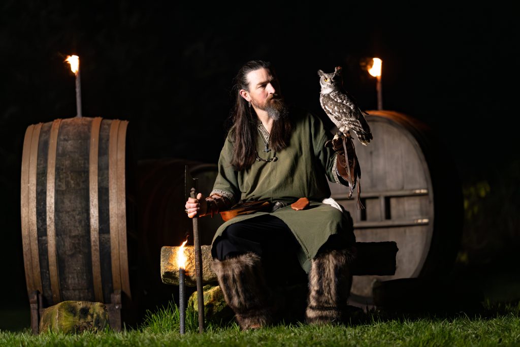 Séance photo nocturne avec les rapaces 